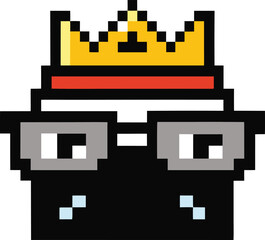 Pixel crown