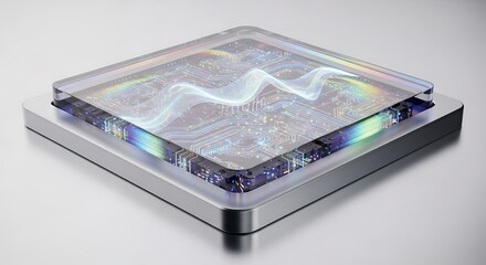 Quantum Computing Core - A Glimpse into Future Technology.