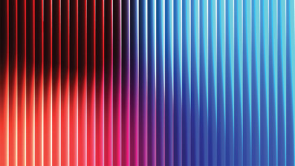Vertical Stripes of Contrasting Colors Abstract Background with a Smooth Gradient Transition Effect Featuring Red Purple and Blue