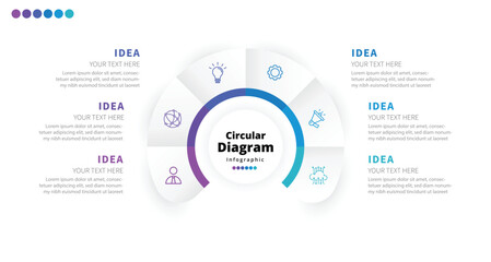Infographic design template