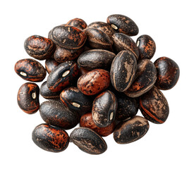 Obraz premium Harvesting black beans farm fields food rustic isolated on transparent background