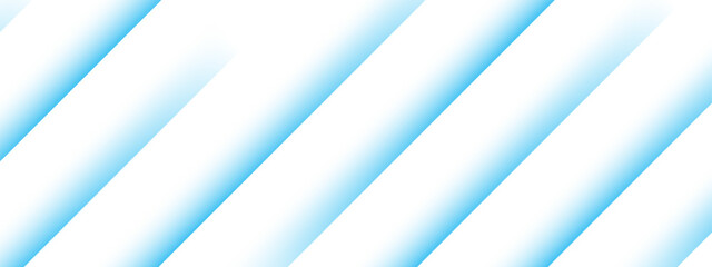 Obraz premium Abstract minimal background with diagonal blue gradient stripes. Soft glowing light blue tones with smooth transitions, futuristic, modern. Simple, and elegant, ideal for technology or creative design