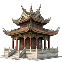 Naklejka premium chinese temple architecture