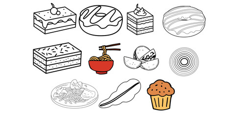 Delicious desserts and savory snacks draw attention to food blog promotions, tantalizing treats for culinary creatives, and delightful menus for foodies