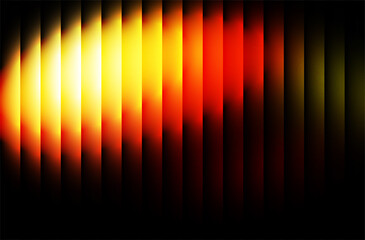 Stunning vibrant gradient backdrop for modern design projects, warm yellow to red hues