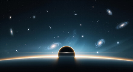 Cosmic Horizon with Planets and Galaxies