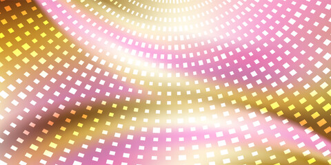 Image of defocused stadium lights. Abstract pink background with neon effects and colorful lights. illustration digital.vector modern