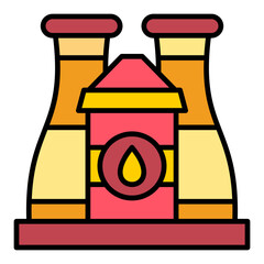Oil refinery Icon