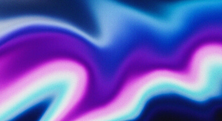 Abstract Noise Gradient Background with Glowing Fluid Waves and Soft Blur Texture | Futuristic Digital Art Backdrop for Modern Design, Wallpaper, and Creative Poster