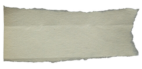 Torn paper piece on transparent background. Png paper.