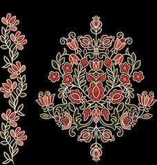 vintage floral background