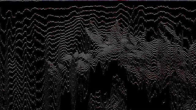 Animated glitch packed with gritty industrial elements, data mosh artifacts, and cyberpunk aesthetics. Perfect for tech-driven visuals and dark atmospheres.