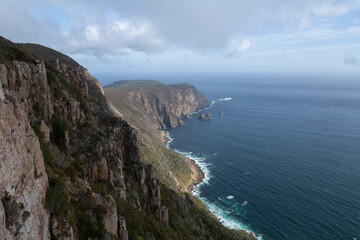 Aussicht auf Cape Raoul, Tasman Peninsula, Tasmanien, Australien
