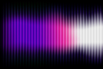 Purple, pink, white gradients abstract glass effect on a black background