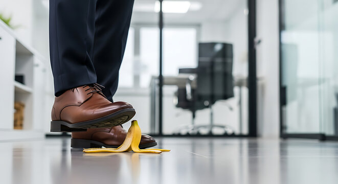 Professional's misstep Navigating potential workplace hazards and the unexpected risks of daily office life