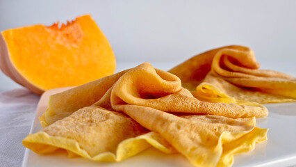 Close-up of solar crepes