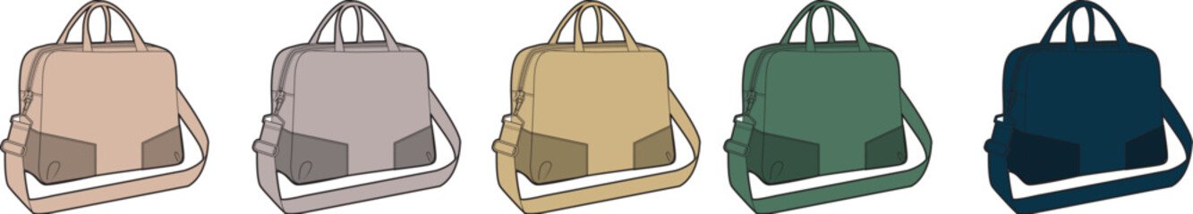 A Row of Versatile Backpacks in Various Earthy Tones, Perfect for Everyday Adventures