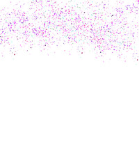 Colorful Falling Glitter Particles Abstract Overlay Texture