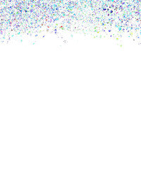 Colorful Abstract Glitter Texture Border
