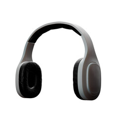 headphones isolated on white background