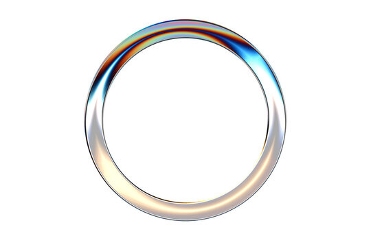 3D iridescent ring