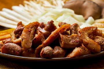 Korean BBQ Vegetable Platter