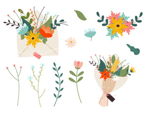 floral vector elements
