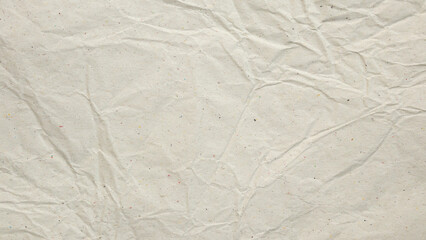 Abstract crumpled and creased recycle paper texture background