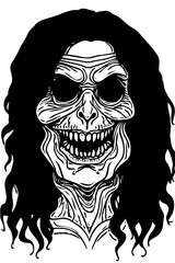 skull and crossbones vector