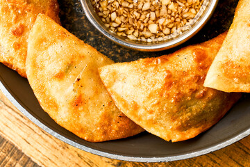 Pan-fried dumplings