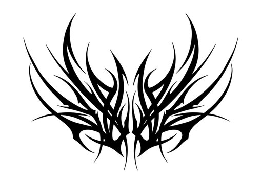 Tribal Cybersigilism Designs