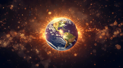 Obraz premium Mid-Autumn Moon Festival – Glowing Lantern and Moon Illustration V4