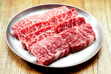 Top-grade Wagyu beef