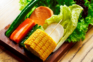 Vegetable platter