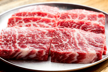 Top-grade Wagyu beef