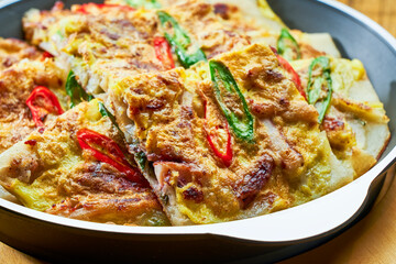 Chili Egg Pancake