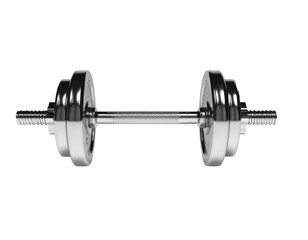 dumbbell isolated on white background