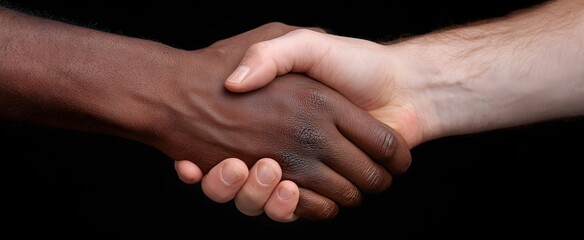 The handshake radiates trust and warmth forging heartfelt bonds between individuals