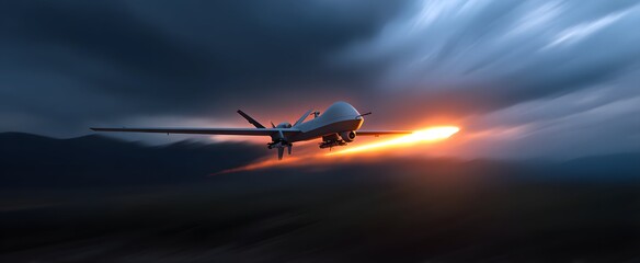 Advanced drone strikes transform global warfare dynamics in contemporary conflict environments.