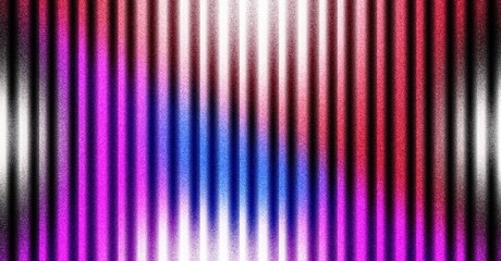 Retro-Futuristic Glitch Art, Vertical Barcode of Synthetic Colors