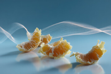 man with wet hair taken after intense workout stands confidently in clear sunny day