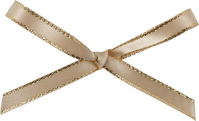 Gold Luxury Festive Gift Ribbon Bow