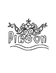 vintage design element