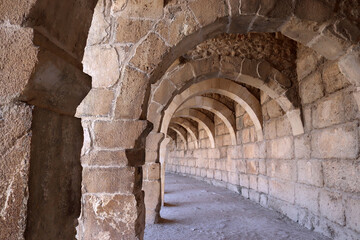 Ruins in the Ancient City of Aspendos