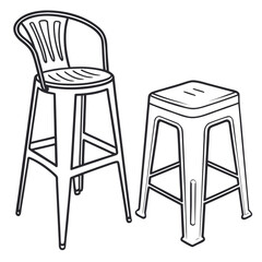 Chair and stool