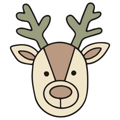 christmas reindeer deer clipart