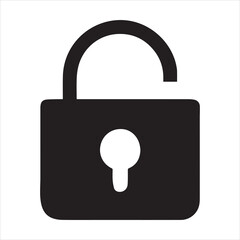 vector padlock icon