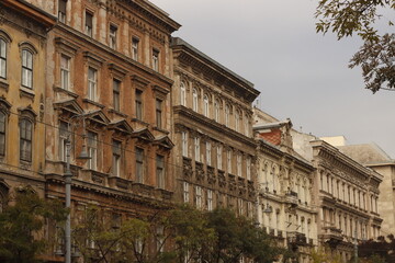 Classic building in Budapest, Hungary