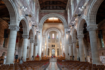 Fototapeta premium Belfast, Northern Ireland - August 16 2025 