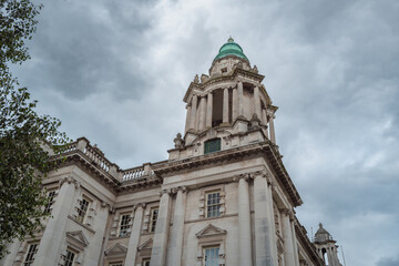 Fototapeta premium Belfast, Northern Ireland - August 16 2025 